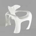 Luigi colani swinger lounge chair germany 1995 gelcoated fiberglass unmarked 30 x 33 12 x 36