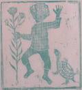 Helen K Siegl Etching Turtle Dance
