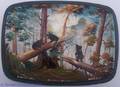 Fedoskino Russian Lacquer Box