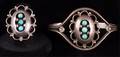 Old Pawn Zuni Turquoise and Silver Ring  Bracelet
