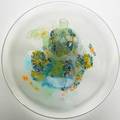 Richard ritter penland meadow floral vessel with murrine and latticino bakersville north carolina ca 1999 signed richard ritter yc108ih 4 14 x 13 34