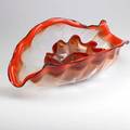 Dale chihuly threepiece seaform set seattle 1989 smallest signed and dated largest 9 x 21 x 9