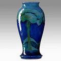 Moorcroft moonlit blue vase england 192949 signed moorcroft made in england b 46 7 14 x 3 12