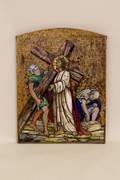 Stained Glass Mosaic of The Crucifixion of Christ