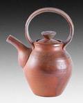 Modern Pottery Teapot Signed