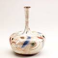 Pillin glazed ceramic bottle signed pillin 8 34 x 7