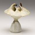 Ruth duckworth glazed porcelain sculpture provenance collection of hope and jay yampol unsigned 5 12 x 5