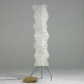 Isamu noguchi akari two pieces tripod floor lamp and hanging shade shade signed i noguchijapan floor lamp 76 12 x 15