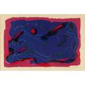 Marino marini italian 19241997 lithograph in colors hommage a marino framed signed and numbered 15 x 23 sight