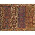 Kilim wall hanging flat woven with three borders 82 x 65
