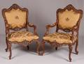 Pair of Taylor King Upholstered Armchairs