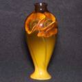 Sallie coyne rookwood standard glaze bud vase decorated with poppies flame mark 859eartists cypher 7 x 3