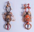 Pair of African Style Tribal Masks