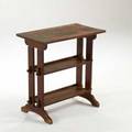 Roycroft little journeys bookstand 20th c quartersawn oak the roycrofters east aurora metal tag 26 12 x 26 x 14