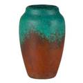 Clewell copperclad cabinet vase with verdigris patina early 20th c incised clewell33425 4 34 x 3
