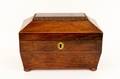 English Rosewood Tea Caddy
