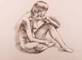 Nude Drawing Signed