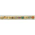 14k yellow gold slide bracelet 20th century nine shaped slides and clasp in the victorian style with assorted gems and hardstones 241 dwt 374 gs 7 12