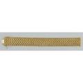 Flexible textured gold link bracelet italy ca 1960 14k yg 309 dwt 481 gs 7 12 x 34