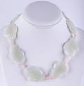 Daidra Aventurine  Rose Quartz Necklace