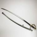 Civil war cavalry sabre model 1860 marked masfield  lamb 42