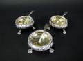 Three British Henry Holland Salt Cellars