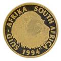 South african natura gold coin 1994 lion proof 9999 fine 1 ot