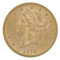 1878s 2000 gold coin ef 45