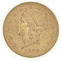 1899 2000 gold coin au 50