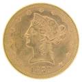 1897 1000 gold coin anacs ms 6363