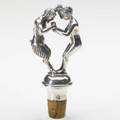 Gorham silver bottle stopper by erik magnussen 19251927 figural bottle stopper depicts bacchante offering wine to a fawn monogrammed jlk marks 76 gorham sterling magnussen 175 gs gw 4 1