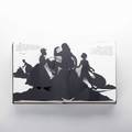 Kara walker american b 1969 freedom a curious interpretation of the wit of a negress in troubled times 1997 lasercut paper popup book bound in brown leather from an edition of 4000 9 14