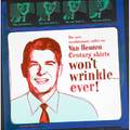 Andy warhol american 19281987 van heusen ronald reagan 1985 screenprint in colors framed signed and numbered 141190 37 78 x 37 78 sheet publisher ronald feldman fine art inc n