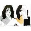 Andy warhol american 19281987 mick jagger 1975 ten offset lithographs in colors 6 x 4 each printer castelli graphics new york publisher seabird editions provenance private collection