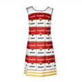 Andy warhol american 19281987 the souper dress ca 1965 screenprint in colors on paper dress 36 58 long literature francis mark the warhol look glamour style fashion new york 1997 