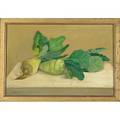 Eva marinelli martino american b 1929 kohlrabi oil on board framed signed 12 x 17 34 provenance private collection pennsylvania