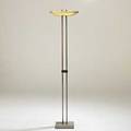 Leo casellafloor lamp italy 1980s bronze brass and slateunmarked75 x 20 x 8