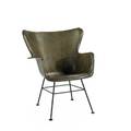 Luther conoverlounge chair usa 1950sfiberglass and enameled steelunmarked32 x 28 x 25