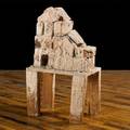 George t grant american 20th csculptureuntitled gg  3 1976brick concrete plaster and plywood31 x 18 x 11