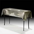 C jereartisan housebrushed and enameled steel console table los angeles 1989signed and dated27 x 46 x 23 12