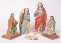 Five 5 19th Century Italian Carved Figures
