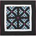 Judi boisson american 20th ccotton quilteight pointed star 1991 framedsigned in stitches55 x 56 12