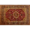 Tabrizwool area rug persia 20th clabel90 x 122