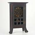Arts  craftsfumed oak mantle clock c1910sunmarked19 x 12 12 x 5 12