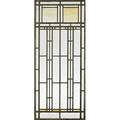 Prairie schoolleaded glass window early 20th c49 34 x 21