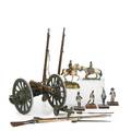 Napoleonic miniatures fortynine items include swords longarms cannons and painted figures of cotemporary soldiers 20th c thirteen shown largest 5 12 x 7 x 12