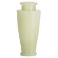 Chinese celadon jade vase cylindrical form republic period 5 12