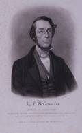 Engraved Portrait of James P Holcombe