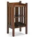 Stickley brothers diminutive magazine stand grand rapids mi ca 1905 unmarked 31 14 x 16 x 12