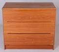 Modern Teak Chest of Drawers